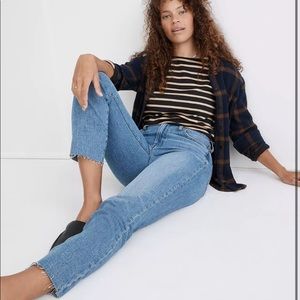 Madewell The Mid-Rise Perfect Vintage Jean in Enmore Wash sz 28 NA924